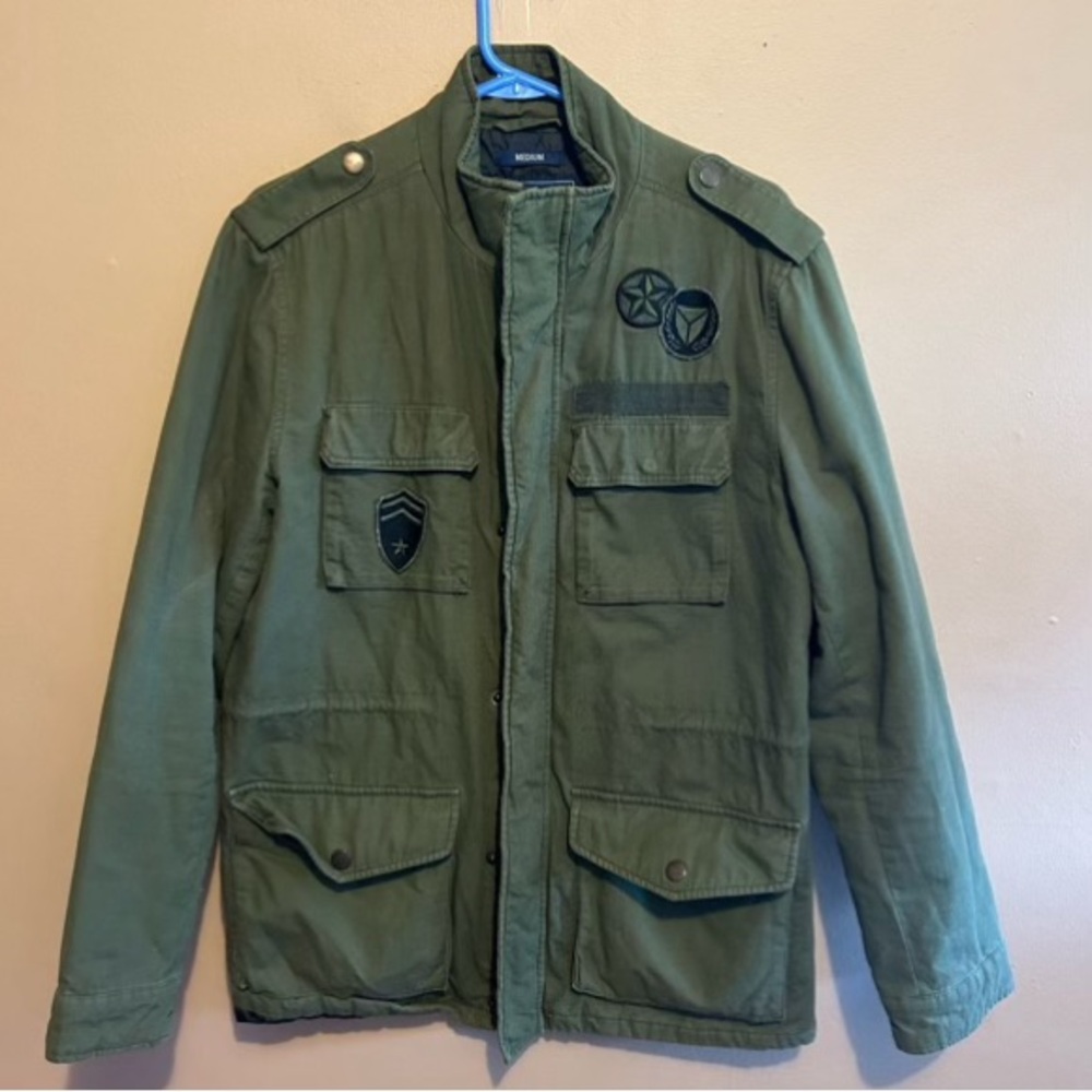 American Rag army style field coat, Medium.